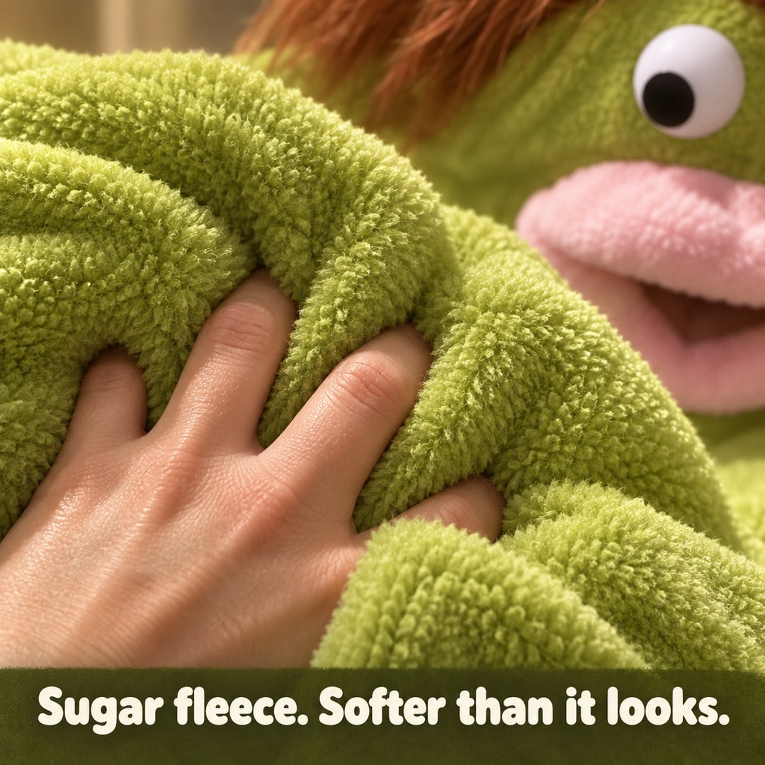 Sugar fleece close up